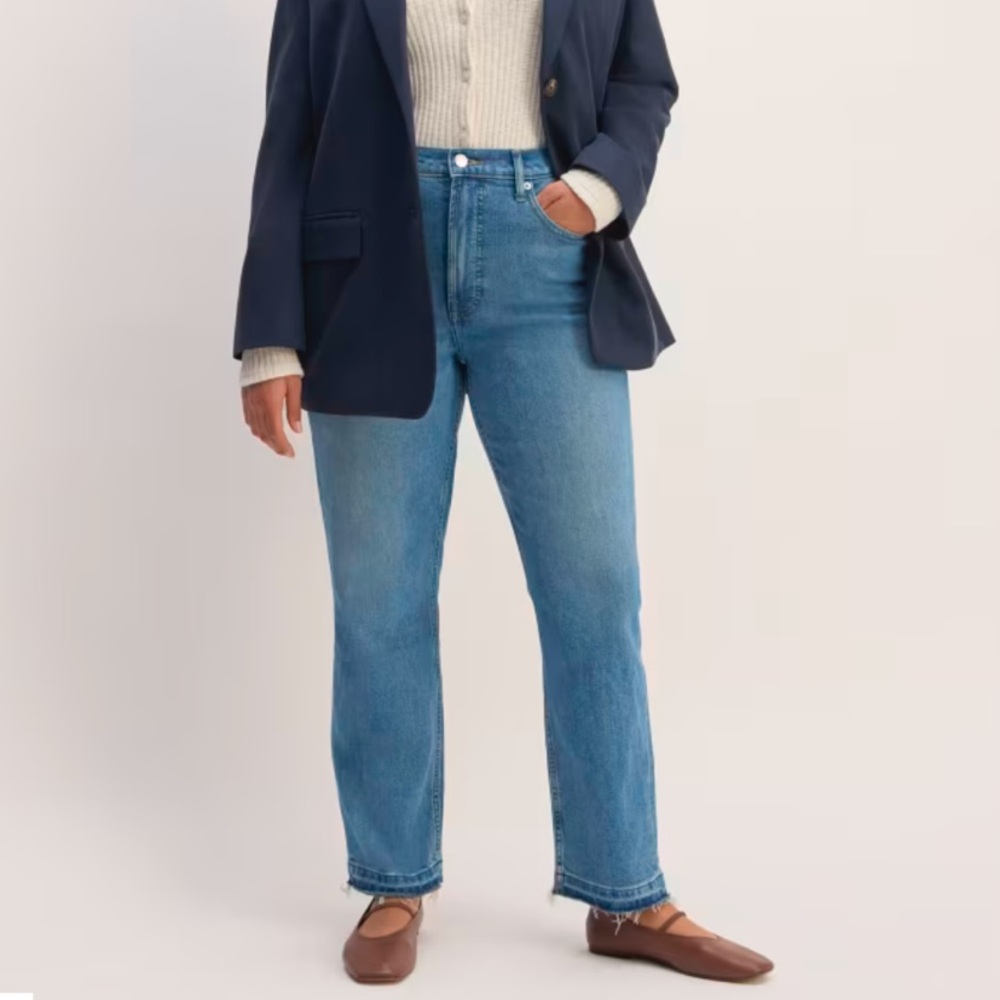 Everlane The Original Cheeky Jean - Cropped - Sz 30
